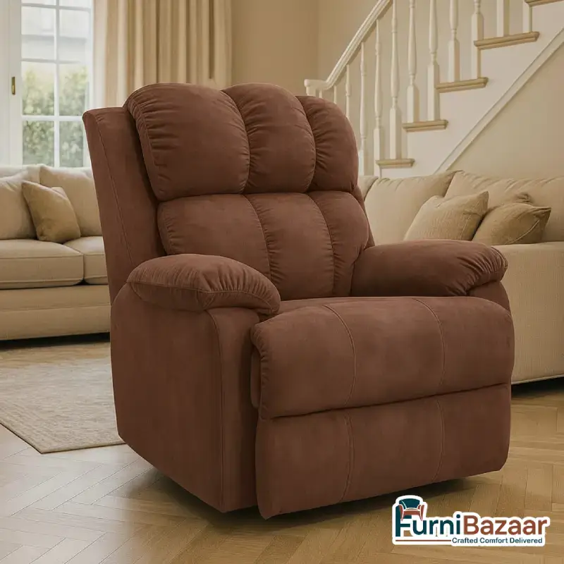 Luxury Single Seater Recliner Luxury Single Seater Manual Recliner - Image 2