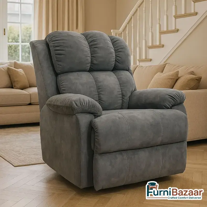 Luxury Single Seater Recliner Luxury Single Seater Manual Recliner - Image 1