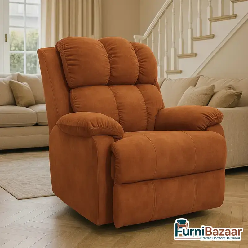 Luxury Single Seater Recliner Luxury Single Seater Manual Recliner - Image 4