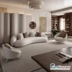 Modern Premium Fabric Sofa Set 4+1+1 Sofa