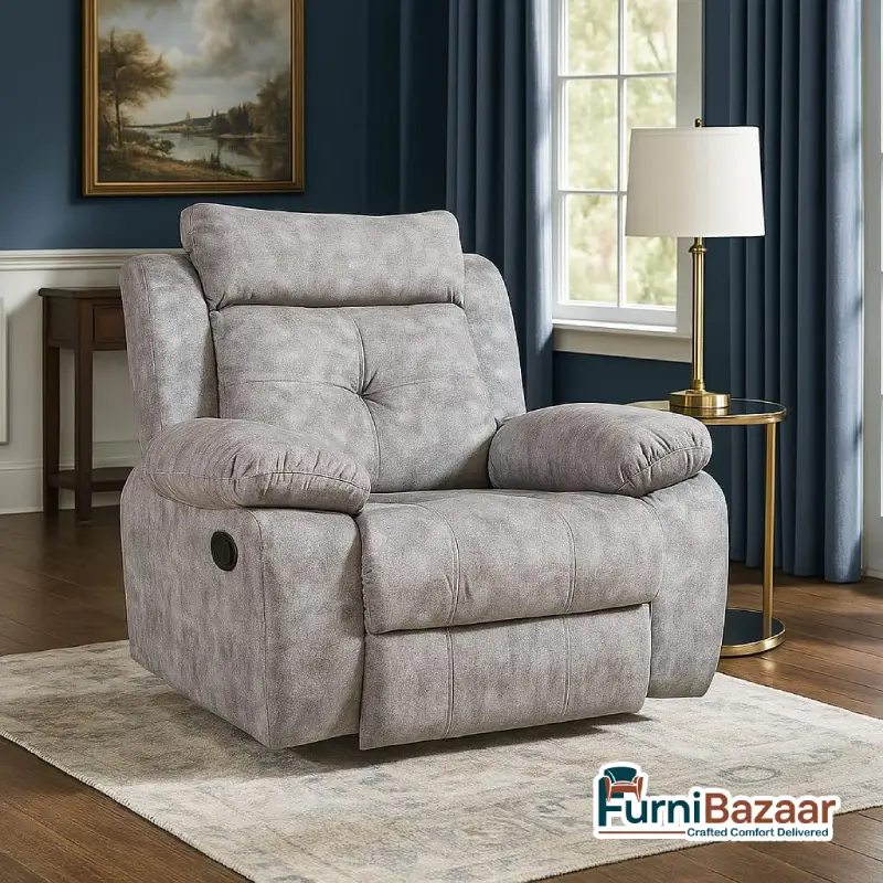 Comfort Plush Recliner, Luxurious Spacious Recliner Comfort Plush Recliner, Luxurious Spacious Recliner