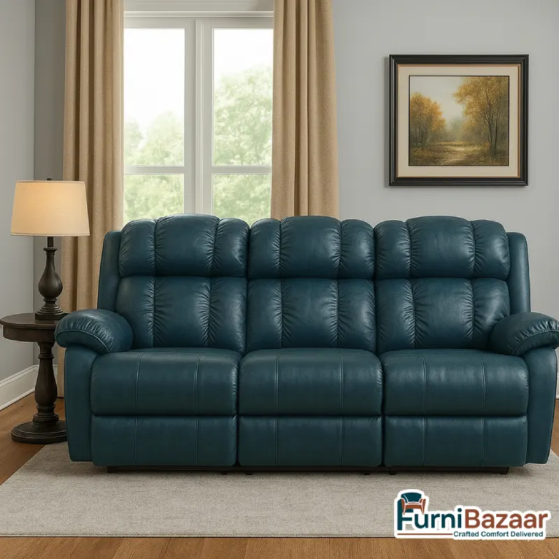 Luxurious 3 Seater Recliner Sofa Luxurious 3 Seater Recliner Sofa - Image 5