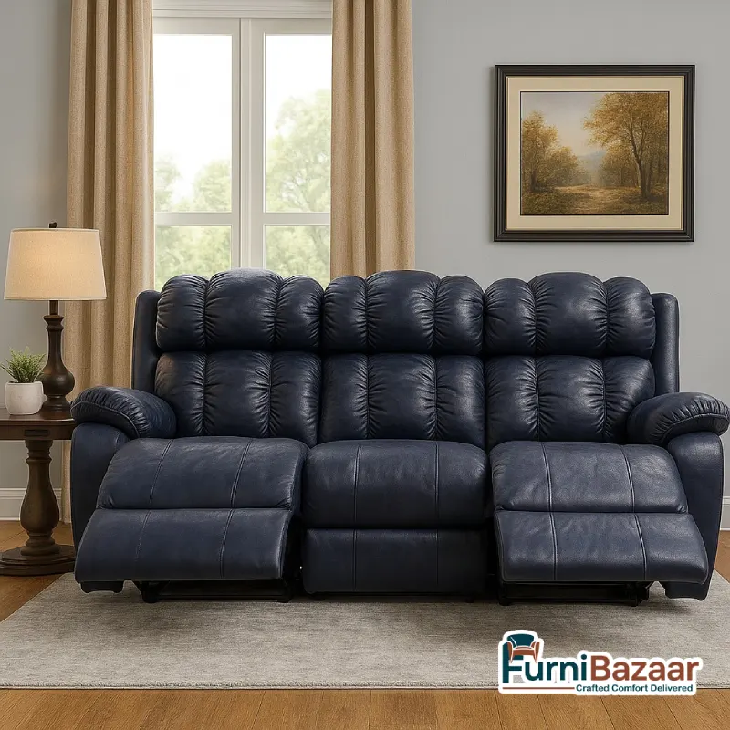 Luxurious 3 Seater Recliner Sofa Luxurious 3 Seater Recliner Sofa - Image 2
