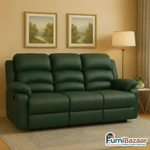 Recline and Unwind: Ultimate 3 Seater Manual Luxury Recliner - Image 6