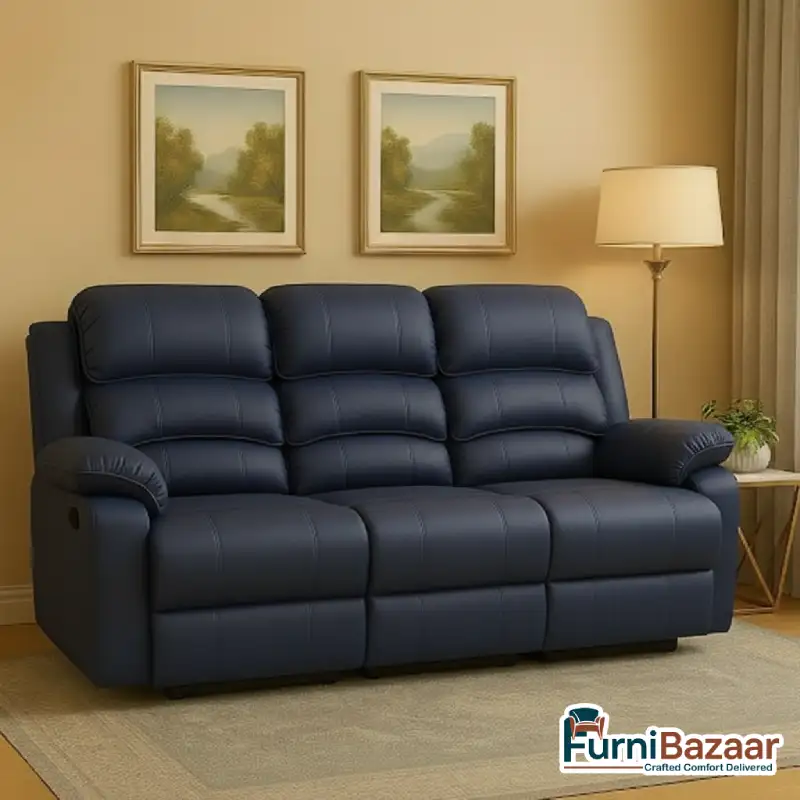 Ultimate 3 Seater Luxury Recliner Recline and Unwind: Ultimate 3 Seater Manual Luxury Recliner - Image 3