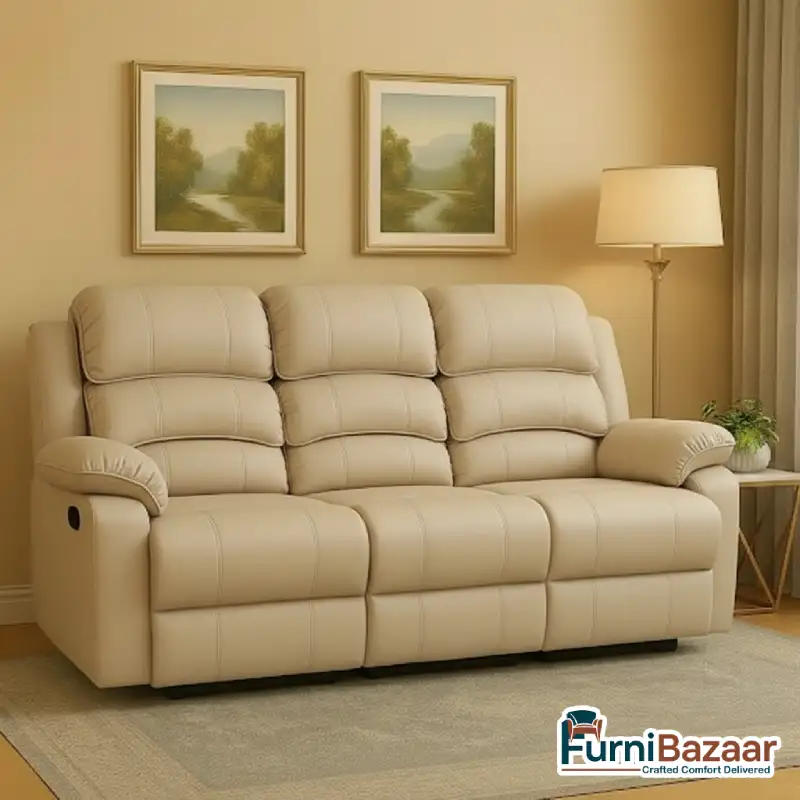 Ultimate 3 Seater Luxury Recliner Recline and Unwind: Ultimate 3 Seater Manual Luxury Recliner - Image 2