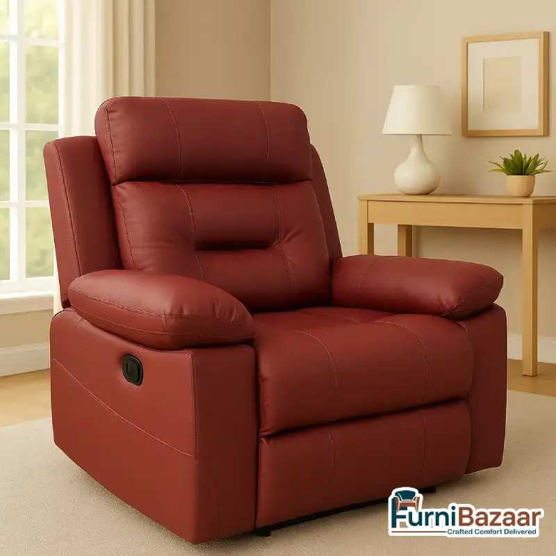 Durable & Stylish Relax Recliner Durable & Stylish Rocking & Revolving Recliner - Ultimate Comfort - Image 4