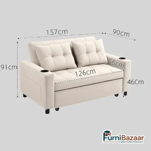 Enhance Your Home with a Multifunctional Sofa Bed - Modern Sofa Cum Bed - Image 4