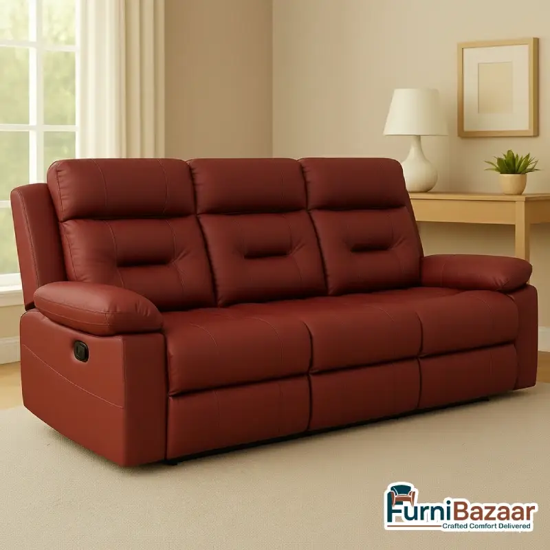 Durable & Stylish 3 Seater Recliner Eclectic 3 Seater Recliner: Durable, Stylish, and Unrivaled Comfort - Image 3