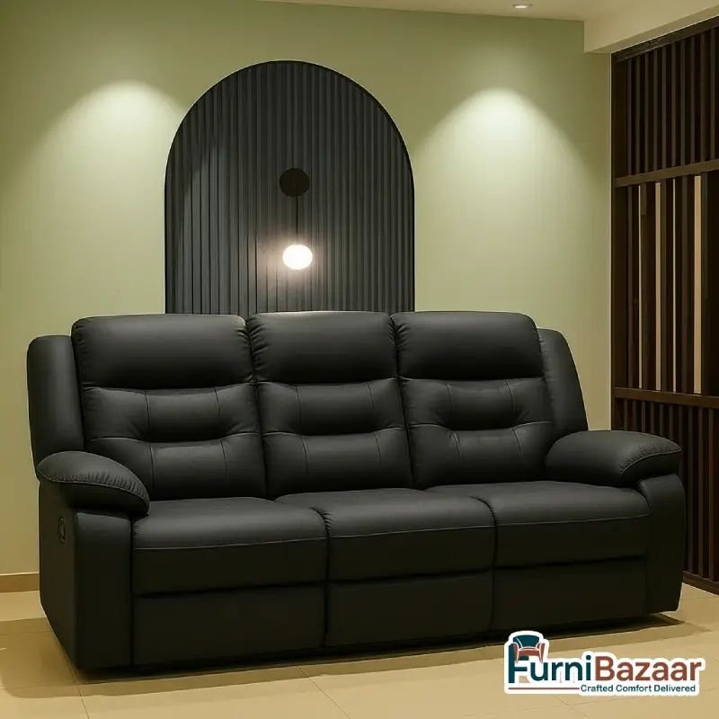 Durable & Stylish 3 Seater Recliner Eclectic 3 Seater Recliner: Durable, Stylish, and Unrivaled Comfort - Image 1