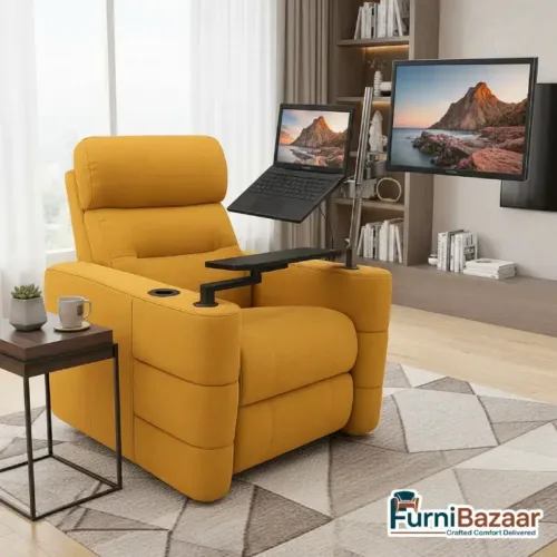 ErgoLounge WFH Recliner – Your Ultimate Productivity Oasis
