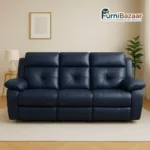 Comfort Plush 3 Seater Manual Recliner Sofa - Image 4