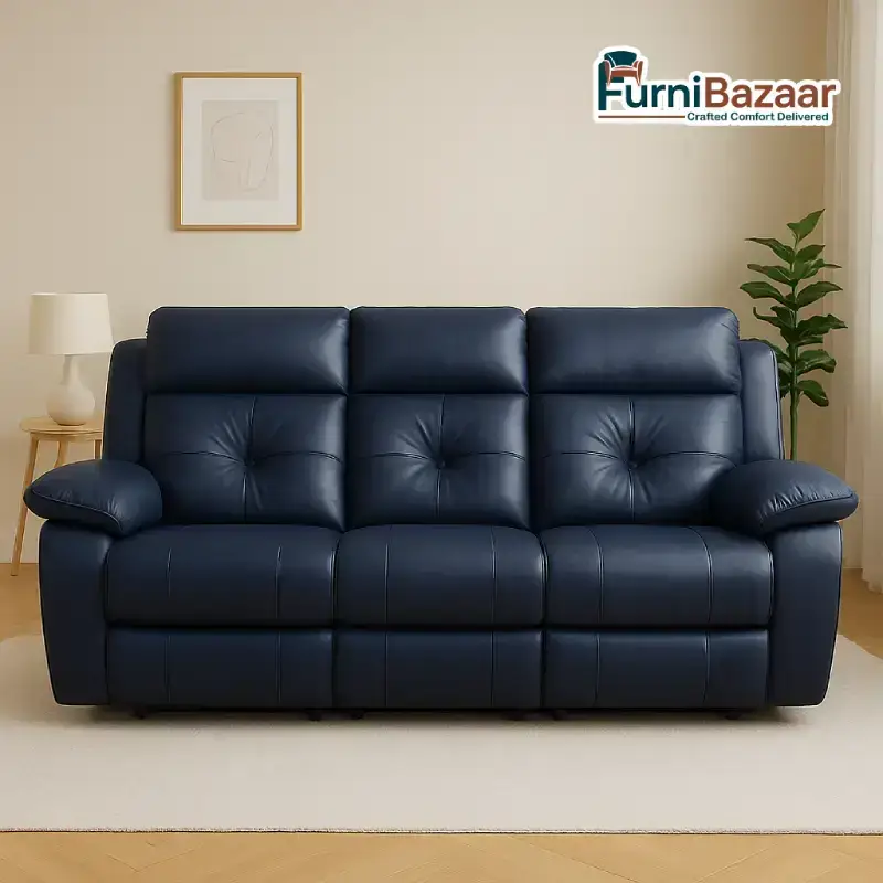 Comfort Plush 3 Seater Electric Recliner Comfort Plush 3 Seater Manual Recliner Sofa - Image 4