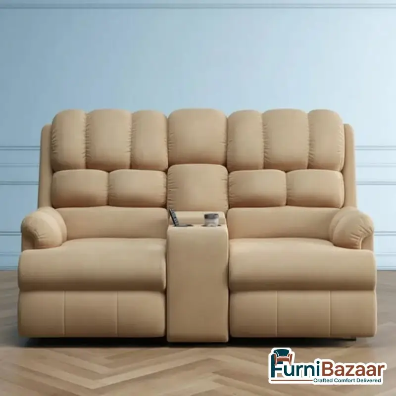 1020202511 ComfortPro 2 Seater Manual Recliner: Cozy Comfort for Two - Image 3